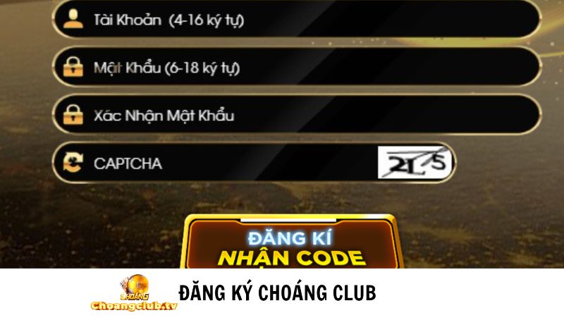 Hướng dẫn đăng ký Choáng Club
