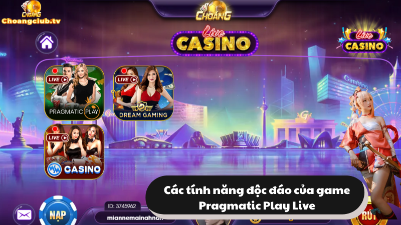 Giải đáp lý do tại sao bạn nên lựa chọn Pragmatic Play Live