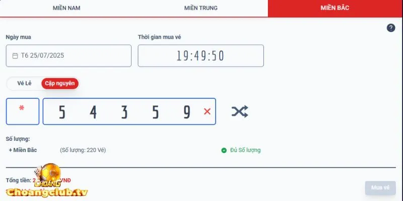 Trước giờ quay 10 phút là lúc chốt số ít biến động nhất